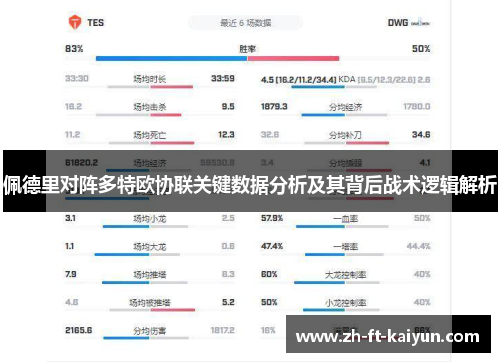 佩德里对阵多特欧协联关键数据分析及其背后战术逻辑解析